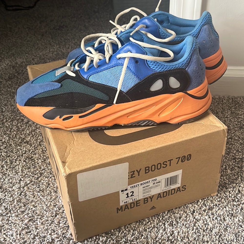Authentic Yeezy blue 700 size 12